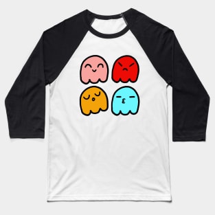 Pacman Ghosts Baseball T-Shirt